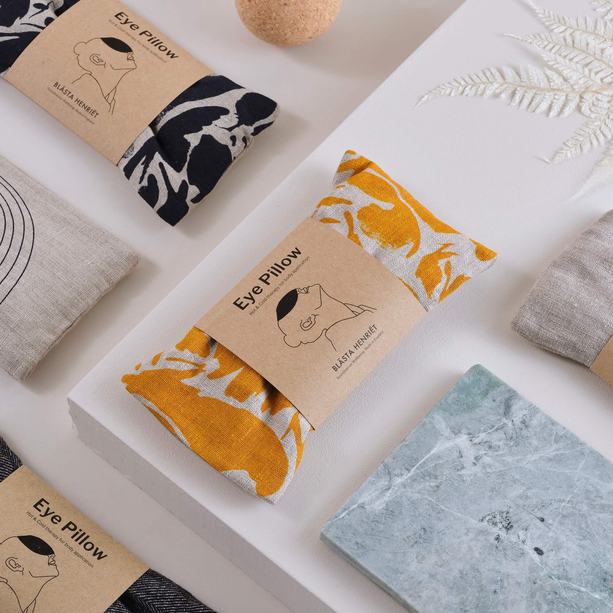 Eye Pillows flatlay