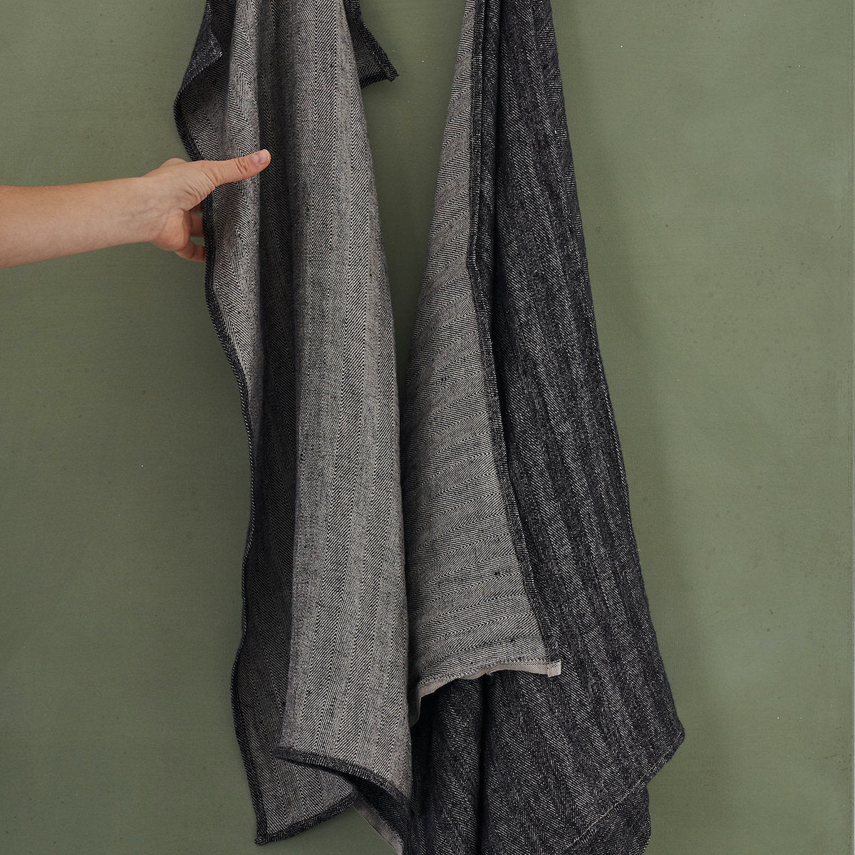 Herringbone Linen Towel