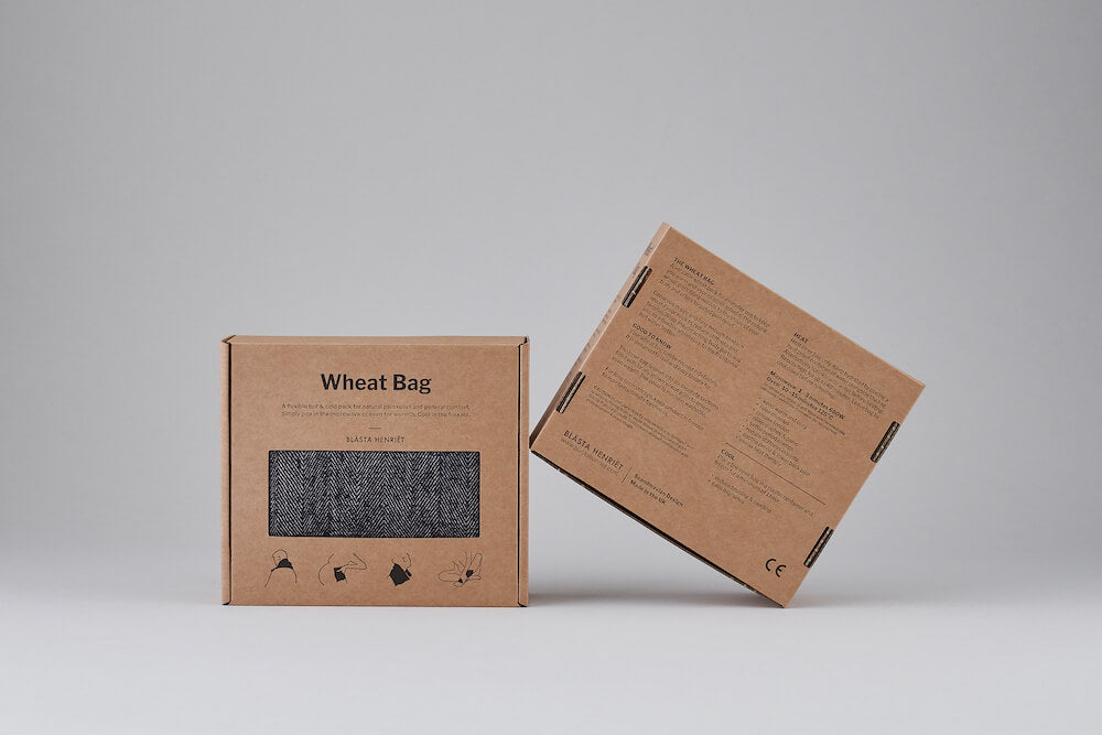 wheat pillow in boxes from Blasta Henriet